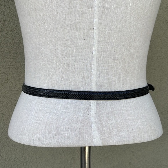 Kieselstein Cord 1983 skinny leather belt